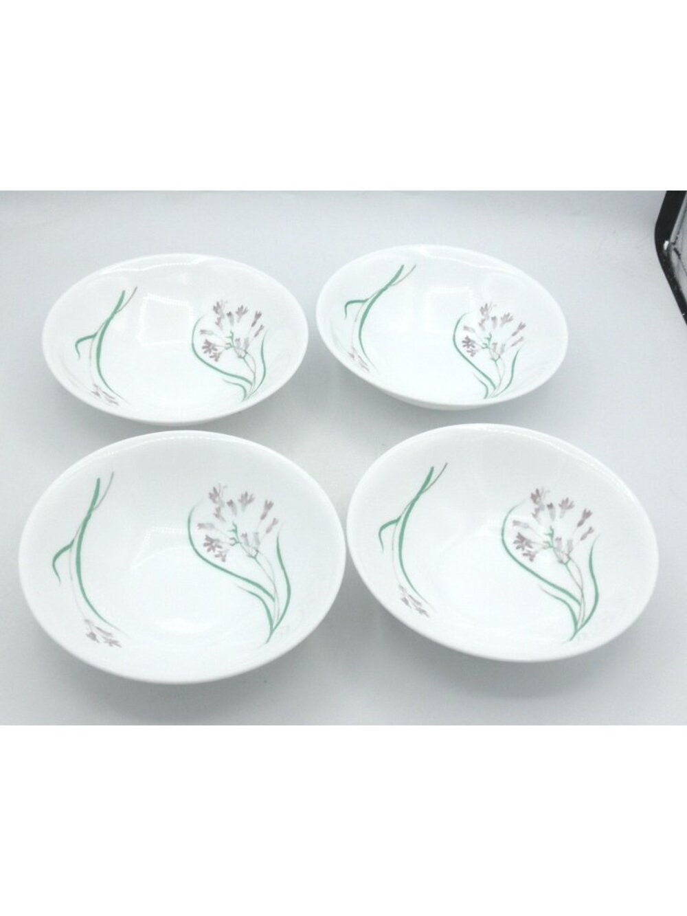 MTW5 by Martha Stewart 6-1/2 Inch Cereal Bowls Set of 4 Pacific Wildflower